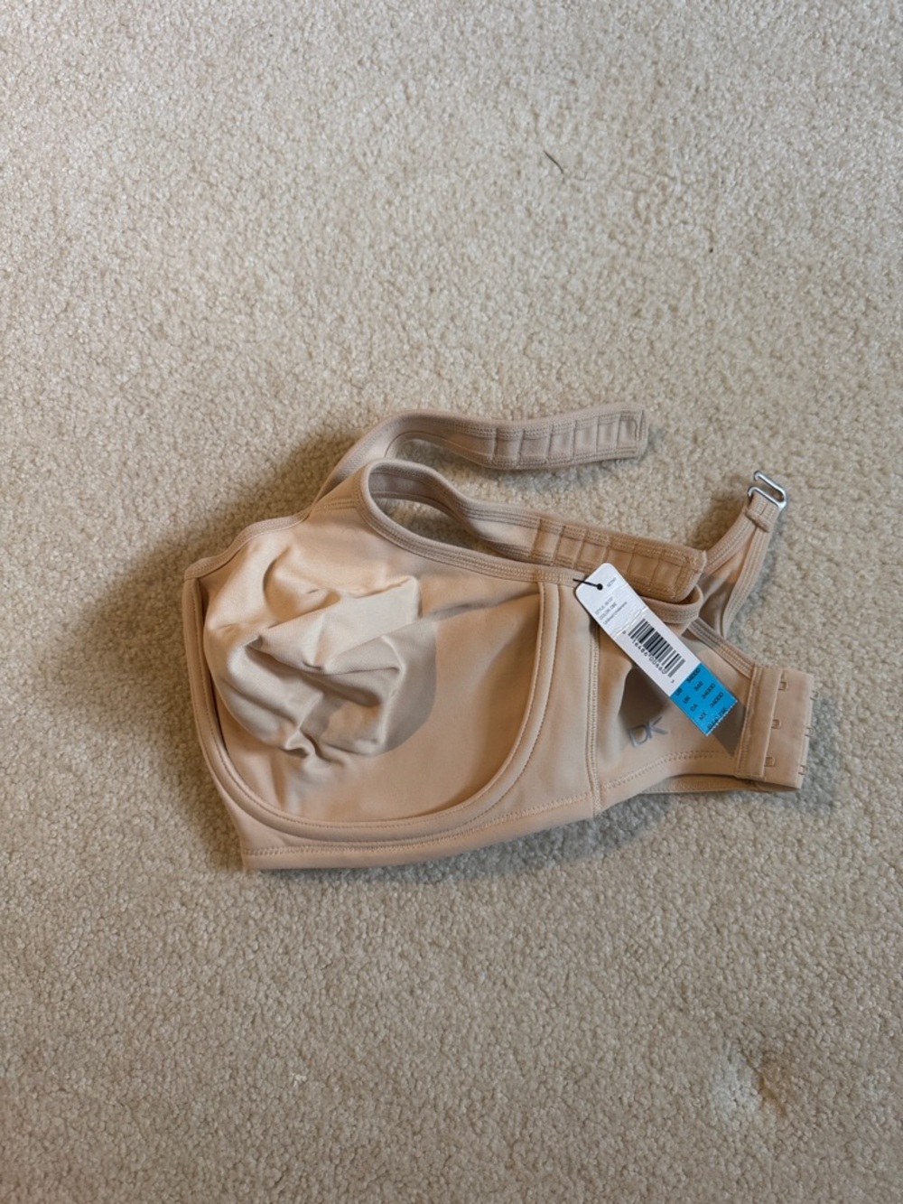 Donna Karan Beige Full-Coverage Support Bra